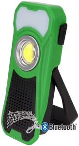 Lanternă LED cu acumulator și difuzor bluetooth