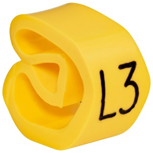 Marcaj pentru conductoare, "L3", de tras pe conductor