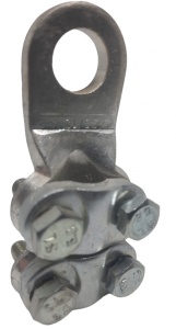 Papuc mecanic din cupru cu 4 suruburi 25-35mm² cu gaura de 11mm