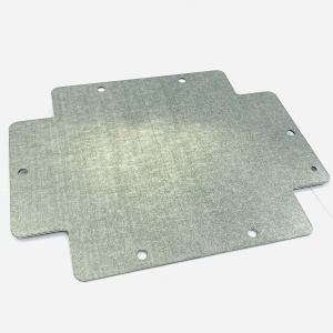 Placa de montaj metalica pentru doze 190x140mm contrapanou - Img 2