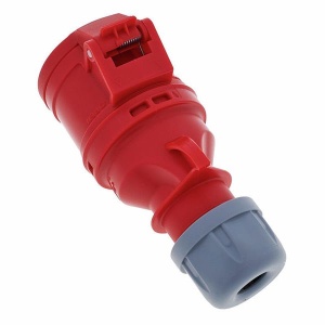 Priza trifazica mobila pe cablu 5 poli 16A 3P+N+E 6h CEE 380V IP44 - Img 3