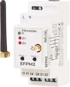 Receptor radio modular, 2 canale