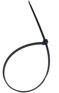 Set 100 buc colier cablu 160x2.5mm din plastic negru Cobra 9091 - Img 3