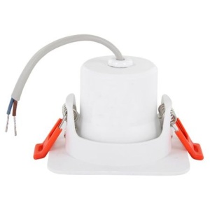 Spot LED Heda patrat incastrabil 8W=50W 640lm lumina naturala 4000K 60 grade - Img 2