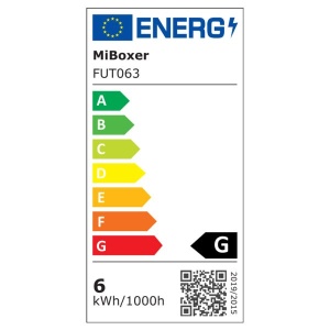 Spot LED Miboxer 6W RGB+CCT 500lm 80lm/W 2700K~6500K, 16 milioane de culori intensitatea luminii ajustabila, control de la distanta 30m 2.4GHz IP54 - Img 3