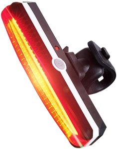 Stop de bicicletă cu LED rosu, cu acumulator, pt. spate