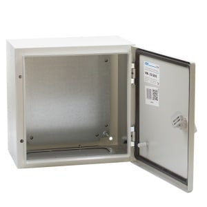 Tablou 300x300x200mm electric metalic industrial cu contrapanou galvanizat IP66 1000V 630A vopsit electrostatic