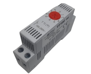 Termostat pe sina 1 modul contact NC pentru incalzire controlul rezistentei -10-+80°C 10(2)A - Img 2