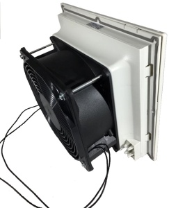 Ventilator cu filtru pentru tablouri electrice 120x120mm 14W 30m3/h 230V IP54 - Img 2