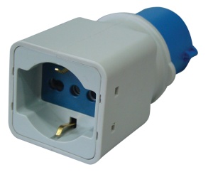 Adaptor industrial (CEE/ Schuko)