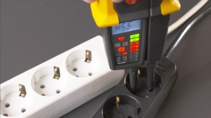 Aparat verific.tens.,tester prot.diferentială,afisaj LCD,LED - Img 8