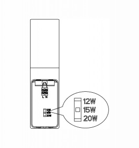 Aplică de exterior 20W 1700lm 4000K lumină naturală IP65 cu senzor de mișcare, distanță de detecție maxim 9m, garanție 5 ani - Img 2
