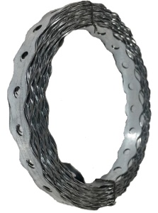 Banda perforata 17 X 0.6mm cu gauri de 6mm