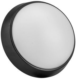 CIL LED cu grad de protecție, rotund, carcasă mat. plastic