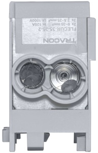 Clemă derivaţie, fixare pe șină, gri, licențiată - Img 2
