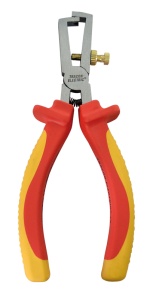 Cleşte universal pt.deblancat,izolat 1000V,mâner roşu-galben