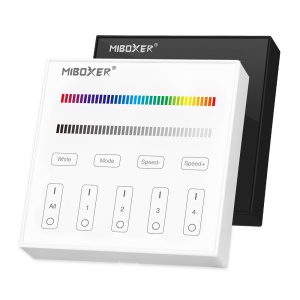 Controller Mi-Light B3 MiBoxer Group Control grup zonă telecomandă perete, controler alb DIM+RGBW - Img 2