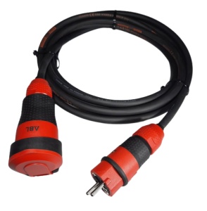 Cordon prelungitor 5 metri Titanex H07RN-F cablu cauciucat 3G2.5 16A 230V IP54 rezistenta sporita la impact