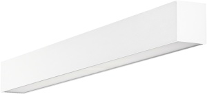 Corp de iluminat modular, pentru birouri, alb