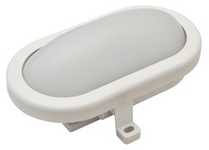 Corp ilum.LED cu grad de protecţie,oval,carcasă mat.plastic - Img 1
