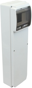 Cutie de distribuţie industrială goală cu şină de montaj,ABS - Img 1