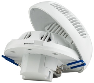 Detector de mişcare infraroşu, ultrasonic, de tavan, alb - Img 3