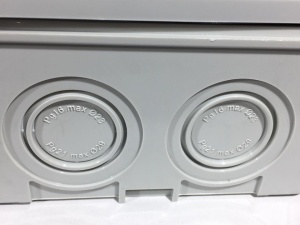Doza electrica din plastic ABS 150x110x70mm IP67 IK06 - Img 3