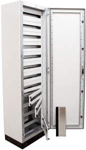 Dulap metalic de distribuție modular, ușă met., cu șină DIN - Img 3