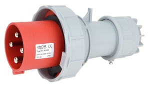 Fişă industrială, cu protecţie mărită