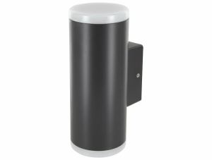 Lampa LED LUMAX bidimensionala 2x6W rotunda 560lm 4000K IP65 A+ - Img 2
