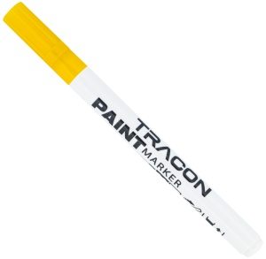 Marker permanent cu vopsea, M,galben