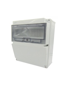Panou din plastic ABS neechipat 10 module 290x210mm IP66 organizare de santier