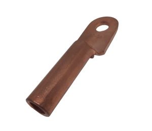 Papuc electric cupru Cu 150mm² terminali tubulari diametru gaura 14mm lungime 120mm