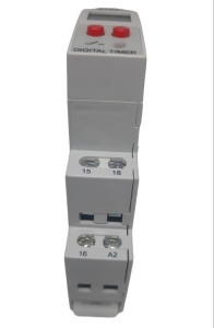 Programator digital multifunctional pentru interval de timp afisaj LCD 3 cifre alimentare 24-240V AC/DC - Img 3