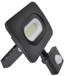 Proiector SMD cu detector de mișcare, negru