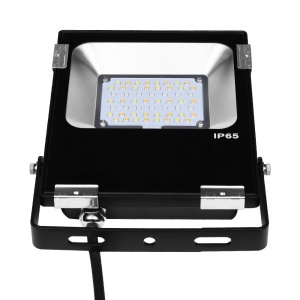 Reflector LED Mi-Light MiBoxer 20W 2300ln negru reglabil DIM+RGB+CCT IP65 FUTT04 2.4GHz 16 milioane de culori, ajustare intensitate lumina si temperatura de culoare, saturatie culoare si control 30m - Img 2