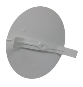 Set 10 capace cu urechi 80mm din plastic pentru doza de ramificatie - Img 3