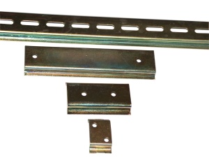 Şină de montaj, omega, plină
