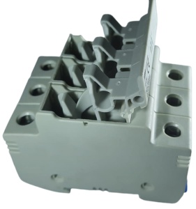 Soclu separator 3P pentru sigurante fuzibile 10x38 max 32A - Img 2
