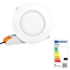 Spot LED Miboxer 6W RGB+CCT 600lm 118x38mm 2700K~6500K, 16 milioane de culori intensitatea luminii ajustabila, control de la distanta 30m 2.4GHz - Img 2