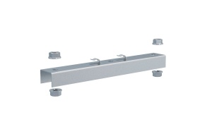 Suport metalic 215mm consolă pentru prindere cu tijă filetată canal cablu din sârmă 150mm sau 50mm - Img 1