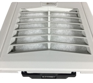 Ventilator cu filtru pentru tablouri electrice 120x120mm 14W 30m3/h 230V IP54 - Img 3
