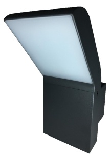 Aplica perete pentru exterior led Clark 12W 4000K 550lm 230x165mm IP54
