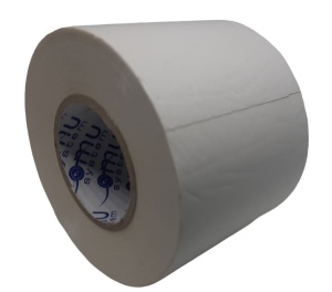 Banda izolatoarea lata alba PVC ignifug 20m x 50mm - Img 3