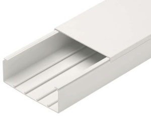 Canal cablu jgheab pat PVC 100x40mm 2 metri tehnopolimer IP40 IK06 Elettrocanali