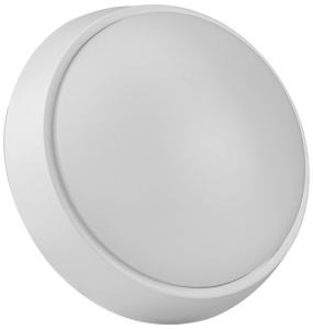 CIL LED cu grad de protecție, rotund, carcasă mat. plastic