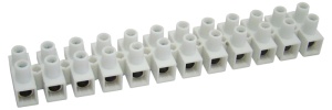 Cleme şir flexibile, profil H, 12 poli, natur