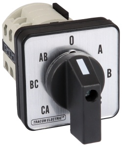 Comutator voltmetric tensiune de fază şi de linie