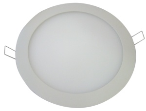 Corp de iluminat încorporabil,cu LED-uri, rotund, alb