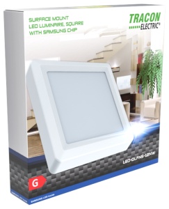 Corp de iluminat LED aparent, pătrat, cu LED SAMSUNG - Img 4